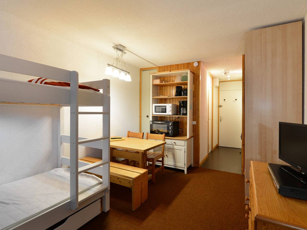 Studio entier, Studio pratique au cœur de Montchavin, proche télécabine in La Plagne, Bellentre