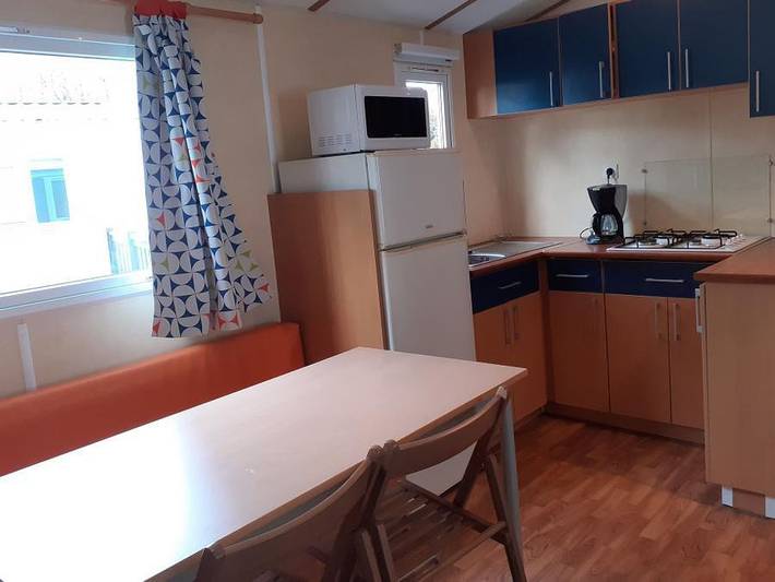 Camping Les P'tites Maisons dans la Prairie - Mobilheim 6 personen - Mobilheim Welcome - 3 Ch 6 pers in Sallertaine, Vendée