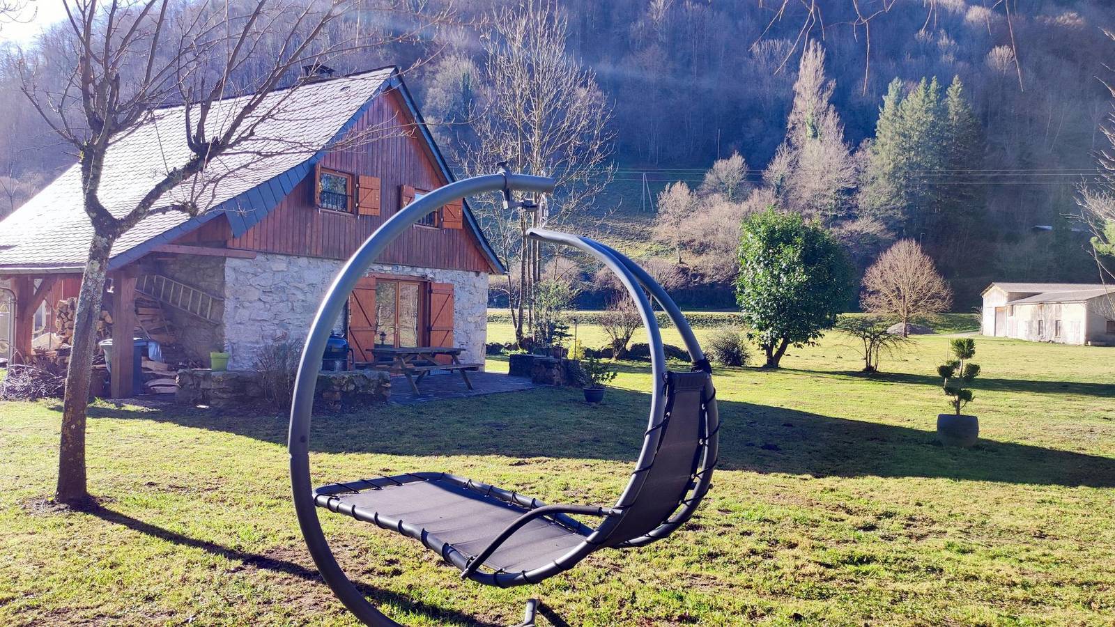 La Grange de Grazet in Ustou, Parc naturel régional des Pyrénées ariégeoises