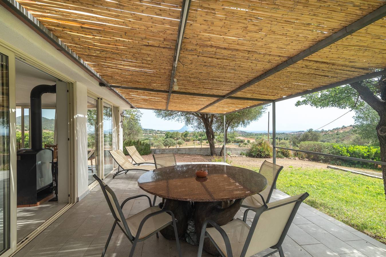 Ferienhaus 'Villa singola con vista mare' mit Meerblick, Garten und Klimaanlage in San Teodoro, Olbia-Tempio