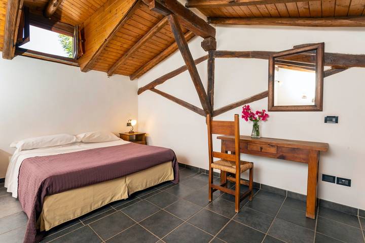 Pokój dla 3 osób, z balkon i ogród w Taormina