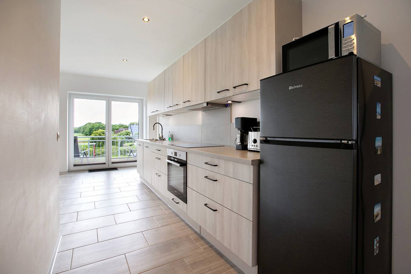 Ferienhaus Flut" mit privater Terrasse, privatem Garten und Wlan in Schülp, Eider-Treene-Sorge