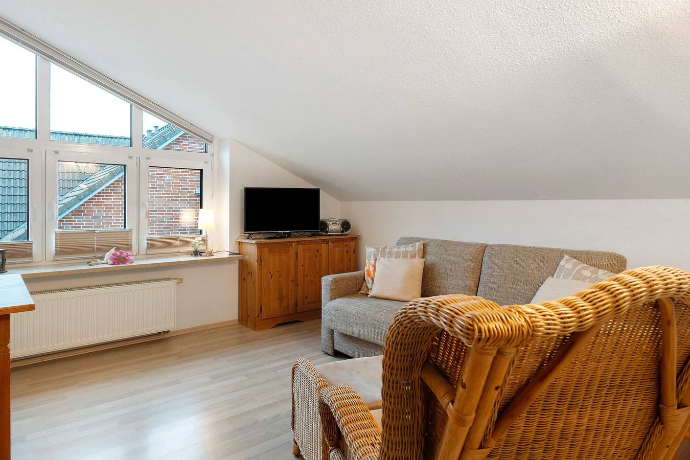 Ganze Wohnung, Ferienwohnung "Nordseekieker" mit Balkon in Büsumer Deichhausen, Dithmarschen