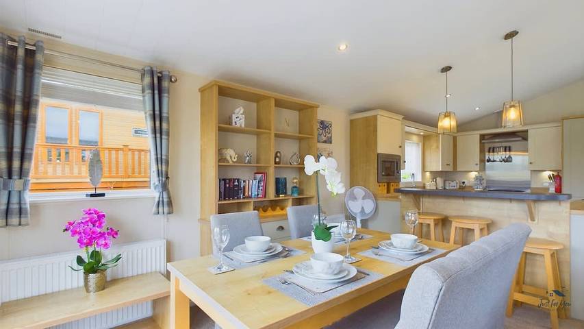 Chalet for 5 people, with garden on the Isle of Wight