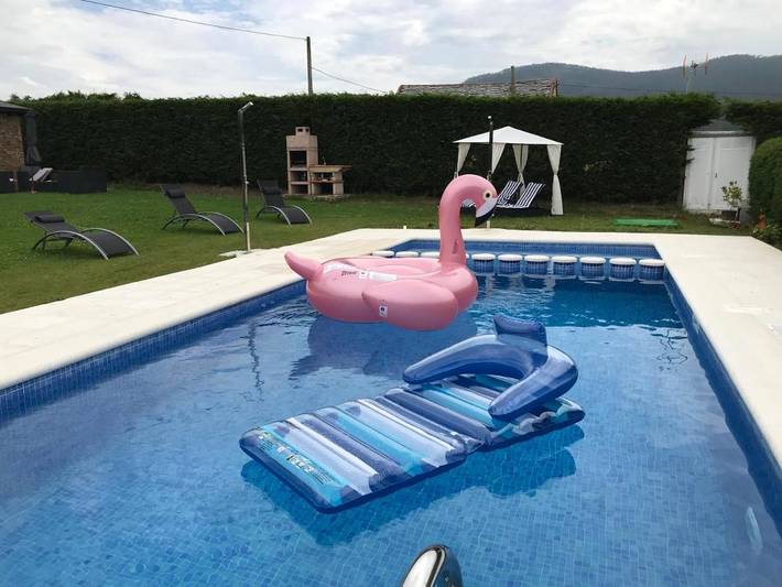 Casa rural para 6 personas, con jardín además de piscina y vistas en Mariña Oriental - 3