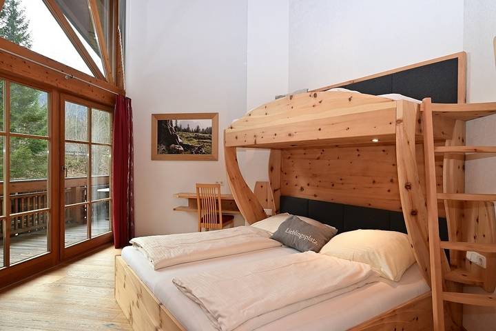 Ferienwohnung für 4 Personen, mit Balkon und Garten sowie Sauna und Ausblick in Biberwier - 4
