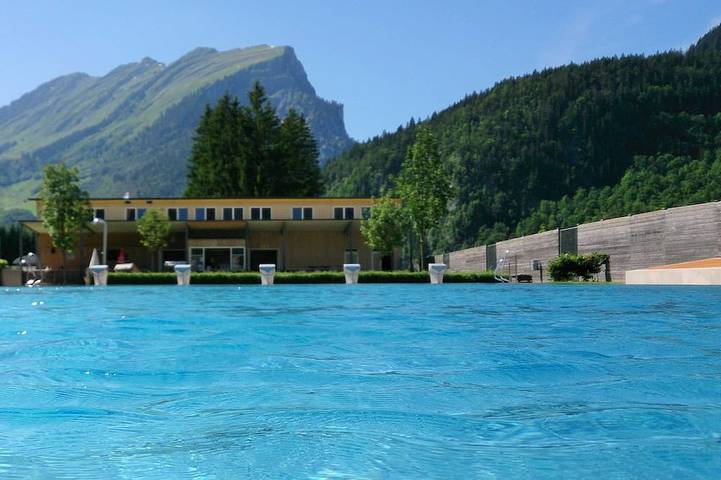 Hütte für 6 Personen, mit Terrasse und Garten in Au - 2