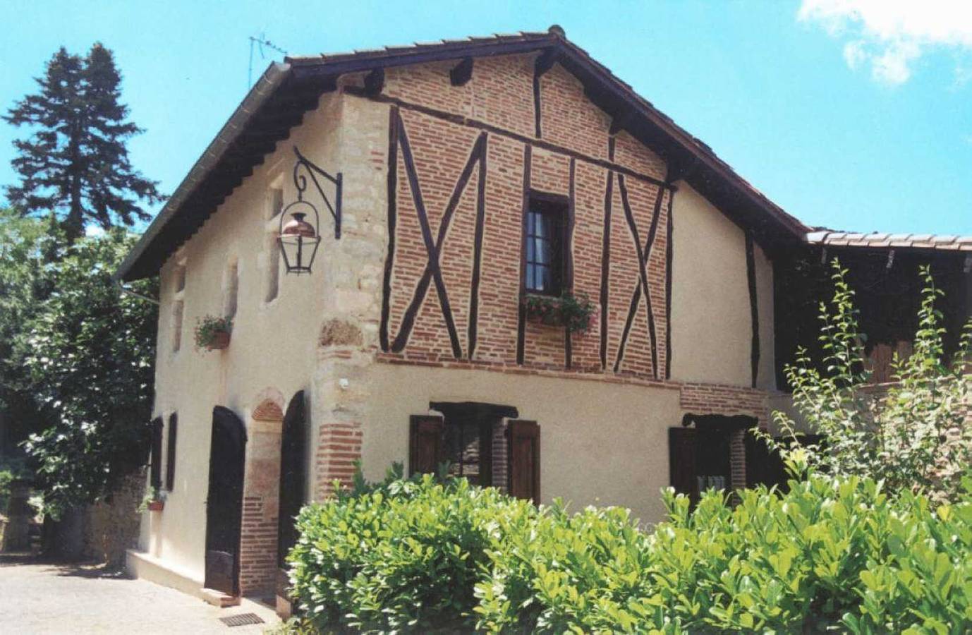 La maison à colombages in Labastide-de-Lévis, Région d'Albi