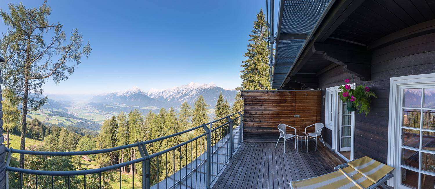 Doppelzimmer Talblick in Alpes de Tux, Pill