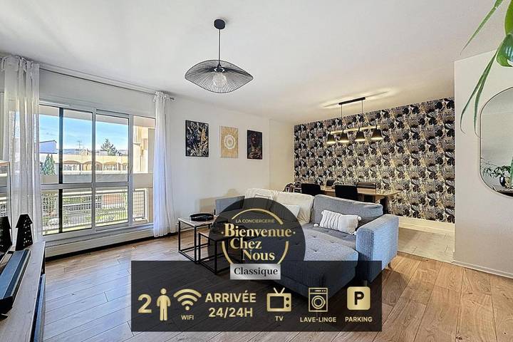 Gîte pour 2 personnes, avec balcon dans Eglise Notre Dame De La Prosperite