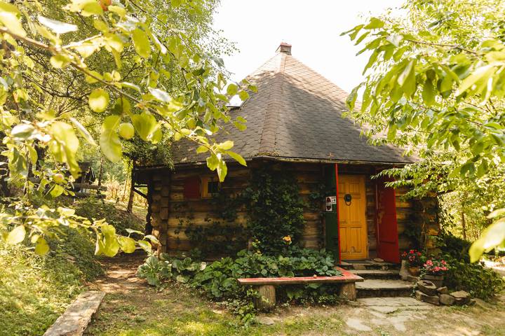 Dom dla 8 osób, z Ogród i Sauna w Podkarpacie