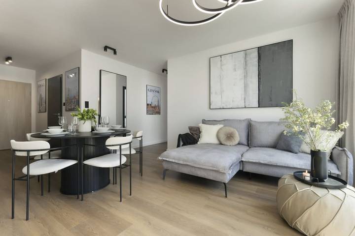 Lägenhet för 7 Personer, med terass i Gdańsk