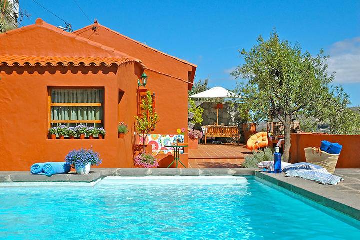 Casa rural para 2 personas, con terraza y jardín en Vega de San Mateo - 2