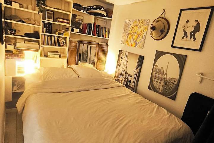 Ganze Wohnung, Ungewöhnliche Wohnung im Souplex Mairie 14e in 14e Arrondissement, Paris