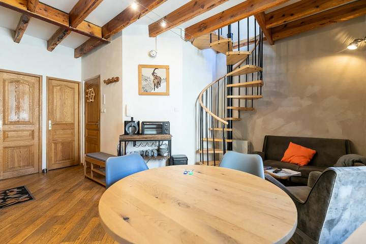 Gîte pour 4 personnes, avec Balcon dans Office De Tourisme De Serre Chevalier - Bureau Du Monetier Les Bains - 4