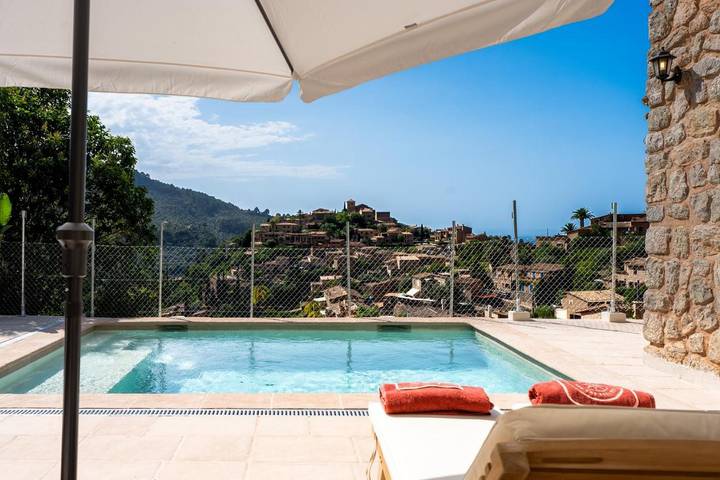 Casa rural para 9 personas, con Terraza además de Piscina y Vistas en Deyá - 3