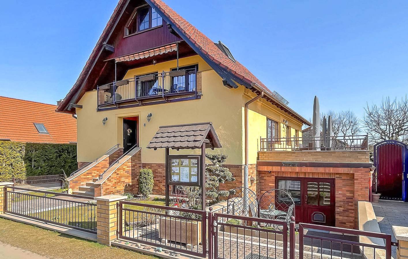 Ganze Ferienwohnung, Appartement am Strand mit Parkplatz, Terrasse & WiFi in Malchow, Fleesensee