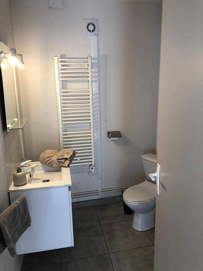 Double or Twin Room with Private Bathroom in Lectoure, Gers