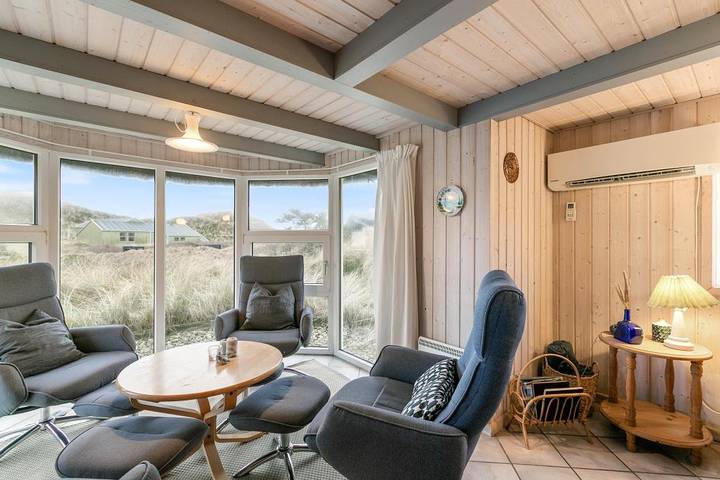 Ferienhaus für 4 Personen, mit Balkon/Terrasse und Terrasse in Houvig - 4