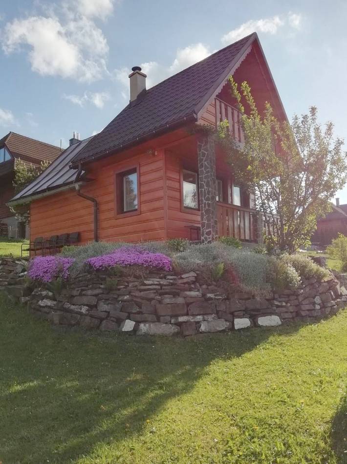 Domek letniskowy dla 4 osób, z Balkon i Ogród oraz Widok w Zdziar (Słowacja)