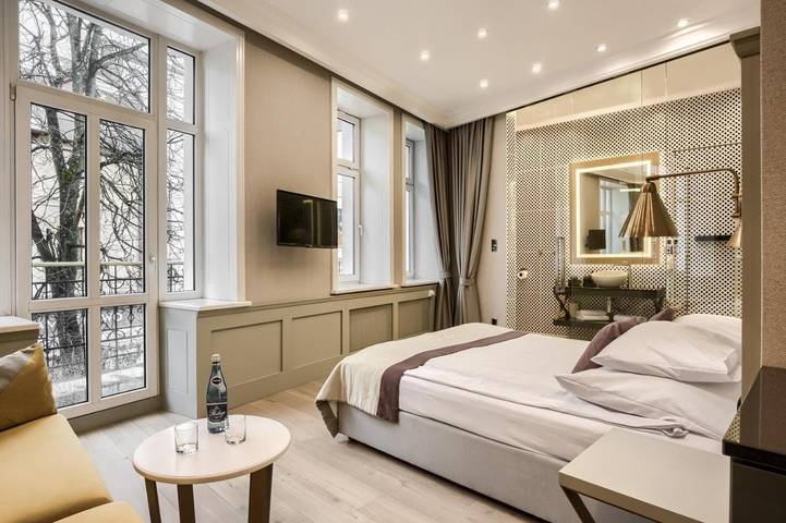 Alojamiento y desayuno para 3 personas, con vistas y sauna en Polonia