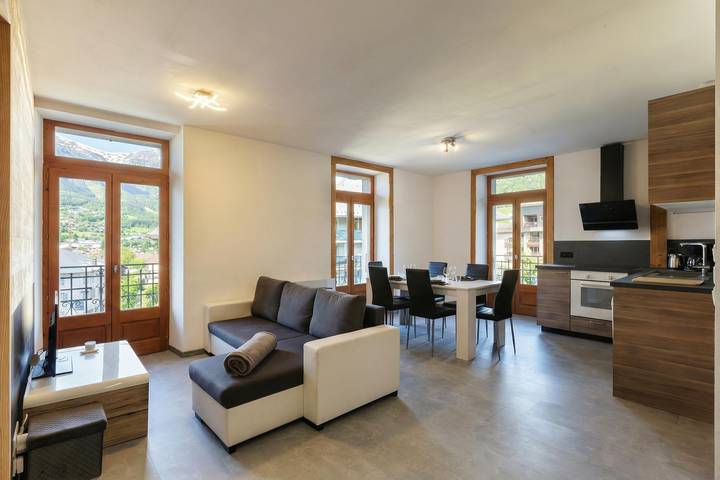 Gîte pour 5 personnes, avec balcon à Saint-Gervais-les-Bains