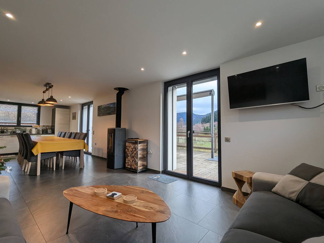 4-Sterne-Ferienhaus mit Sauna und Terrassen für 14 Pers. in Ventron, Regionaler Naturpark Belchen der Vogesen