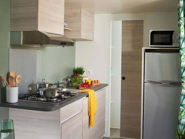 Mobil home pour 4 personnes, avec bassin pour enfant à Rocamadour - 4