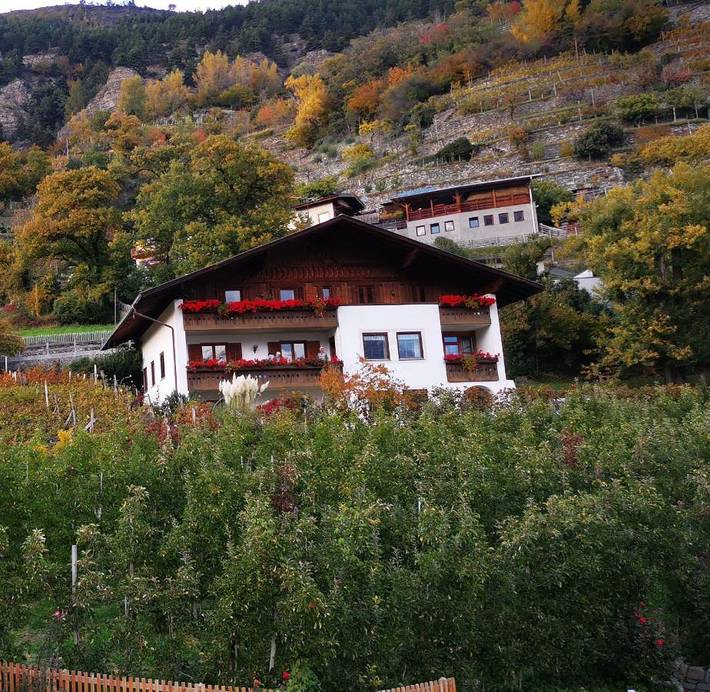 B&b per 2 persone, con Balcone e Terrazza nonché Giardino e Panorama in Val Venosta