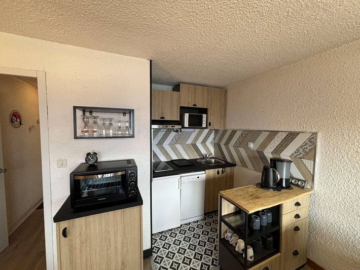 Studio pour 4 personnes, avec balcon - 1