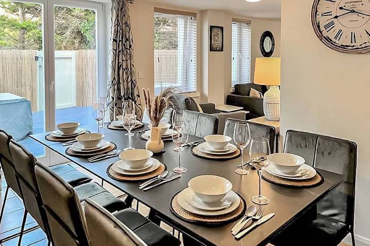 Cottage for 8 people, with Garden in Bude