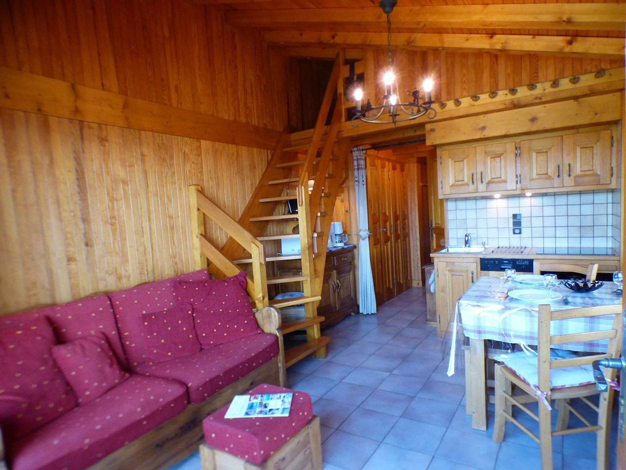 Appartamento intero, Charming 2-room Les Saisies for 6, south balcony in Les Saisies, Albertville e dintorni
