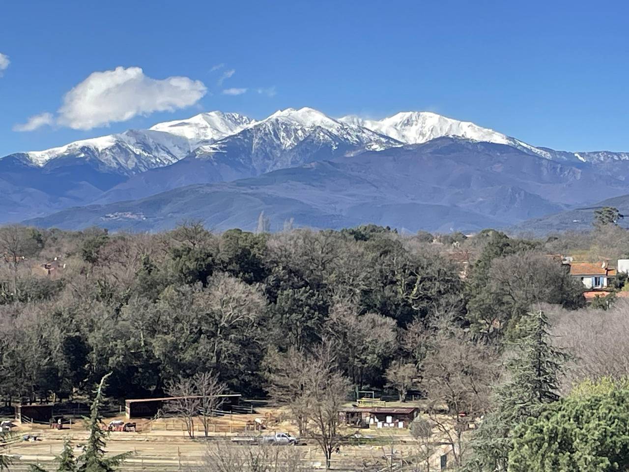 Panorama du Vallespir in Maureillas-las-Illas, Région de Céret