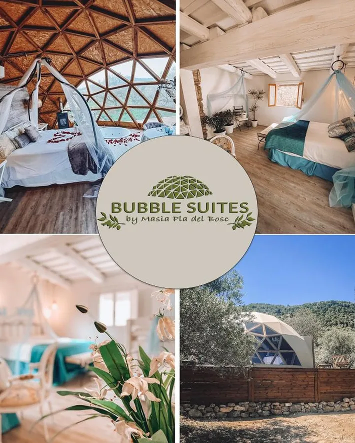 Tienda para 2 personas, con balcón y jacuzzi además de jardín y piscina - 1