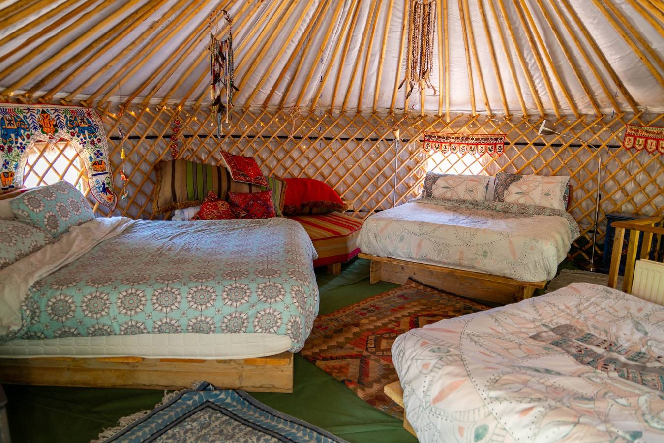 Hapus Yurt - Two Beautiful Yurts and Barn Cottage in Conwy region
