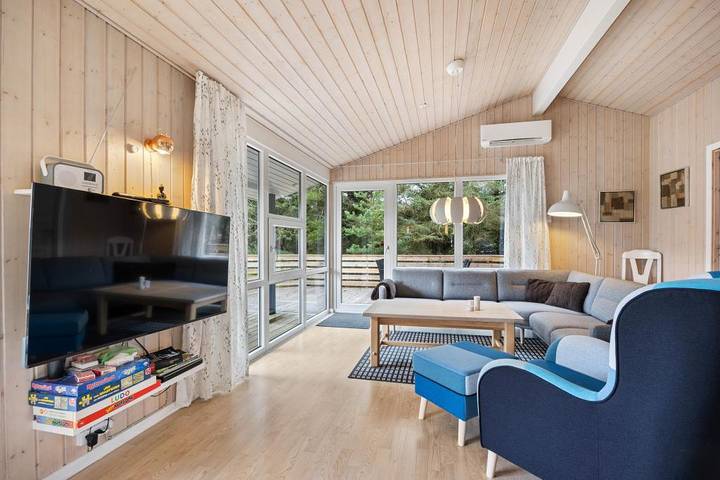 Villa pour 8 personnes avec terrasse in Bjerregård, Holmsland Klit