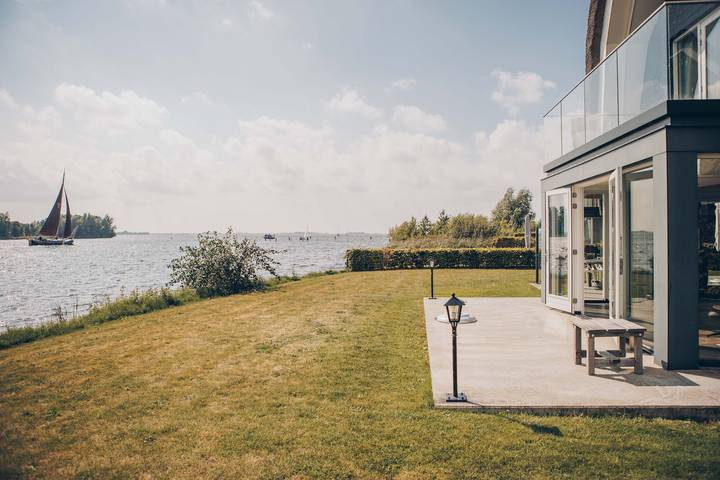 Boutique Parc Pharshoeke — Meervilla Deluxe mit Sauna | 8 Personen in Heeg, Ijsselmeer
