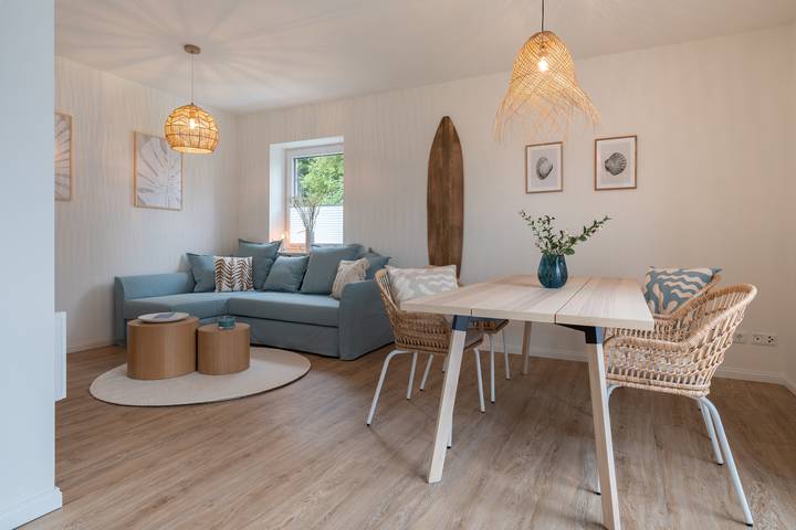 Ferienwohnung für 6 Personen, mit Garten und Terrasse, kinderfreundlich in Mildstedt