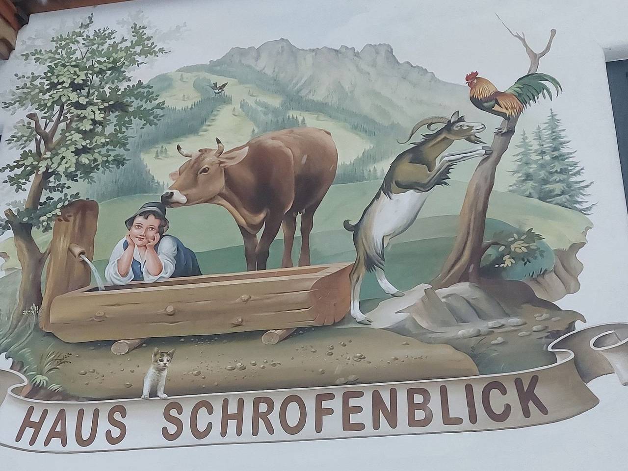 Ganze Ferienwohnung, Haus Schrofenblick - Sorgschrofen (für 2 - 5 Personen) 1 in Jungholz, Bayerische Alpen