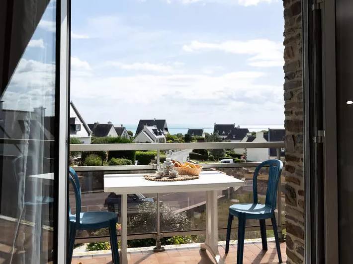 Appartement de vacances pour 4 personnes, avec jardin