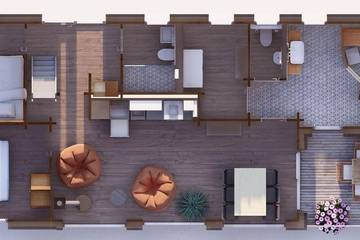 Ferienhaus für 6 Personen, mit Garten und Balkon sowie Sauna in Bad Lauterberg
