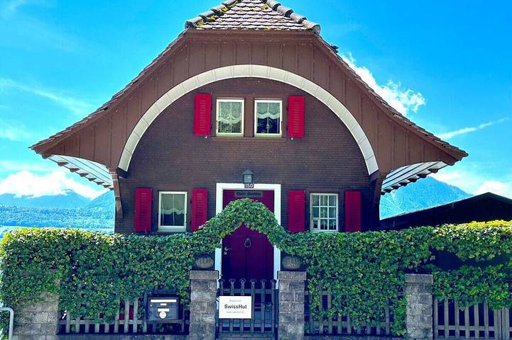 Ferienwohnung für 2 Personen, mit Balkon und Garten in Sigriswil