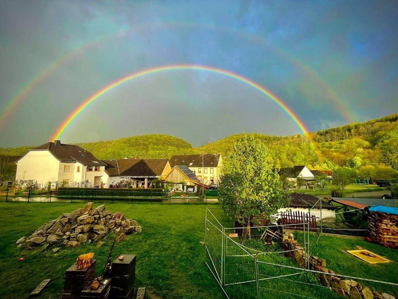 Lamazimmer - Unser gemütliches Familienzimmer in Nohen, Saar-Nahe-Bergland