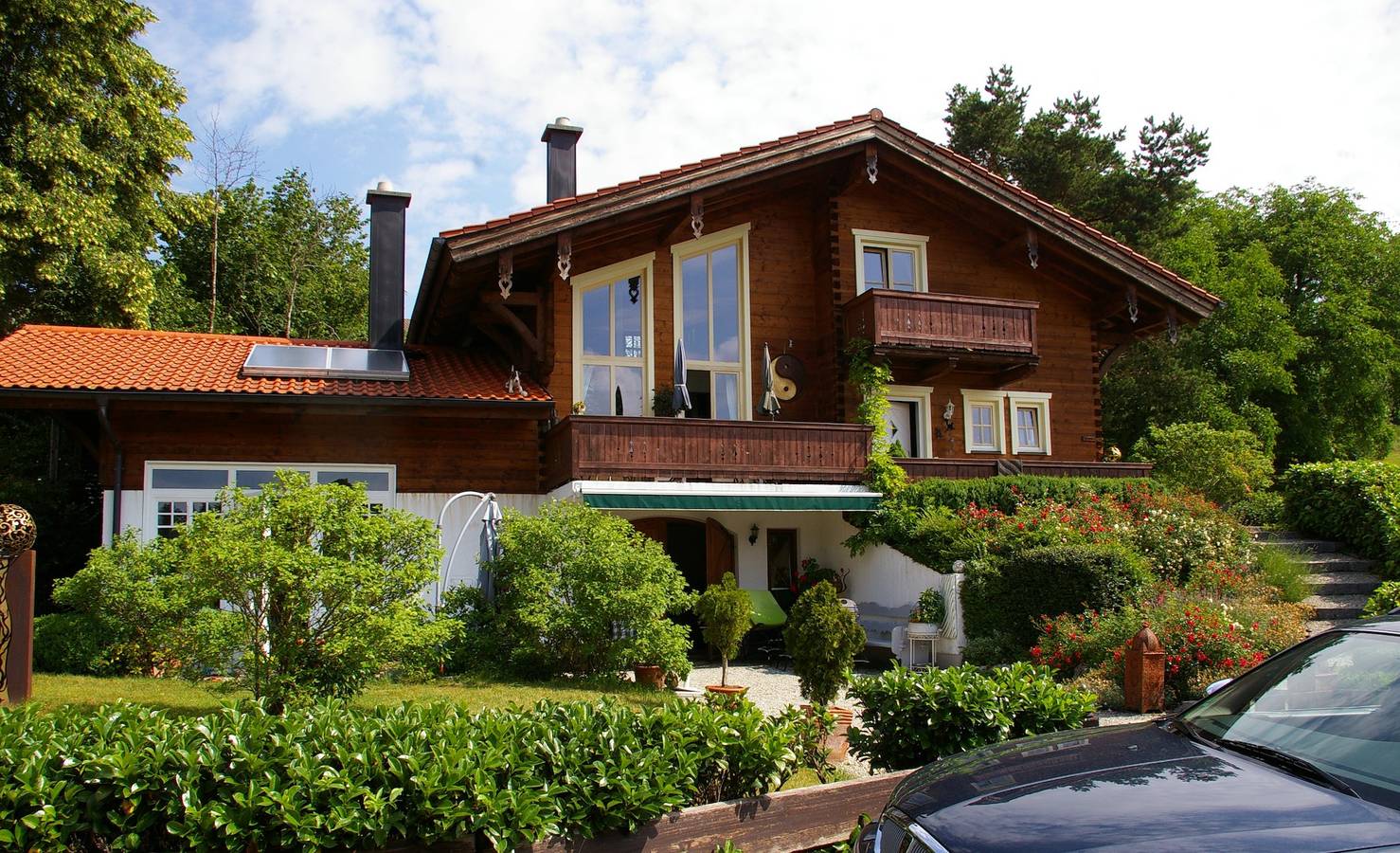Ganze Ferienwohnung, Kunst im Loft - Ferienwohnung Kunst im Loft 54 qm, für 1-2 Personen mit Terrasse in Seeon, Seebruck