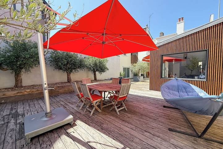 Location de vacances pour 6 personnes, avec terrasse et jardin dans Port Morny Deauville