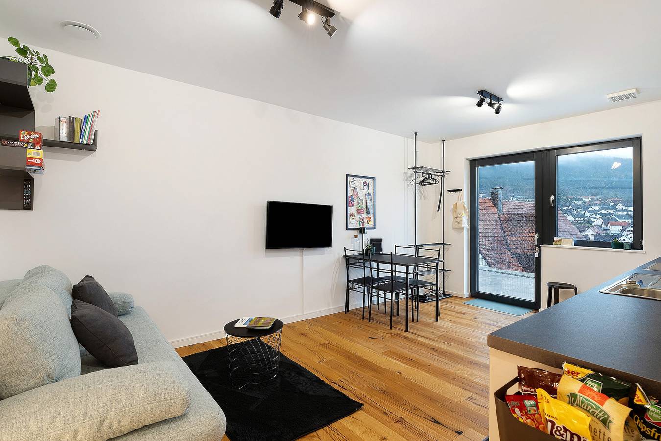 Appartement entier, Appartement 'Weitblick' avec vue sur la montagne – nature, calme et aventure in Loffenau, Forêt Noire du Nord