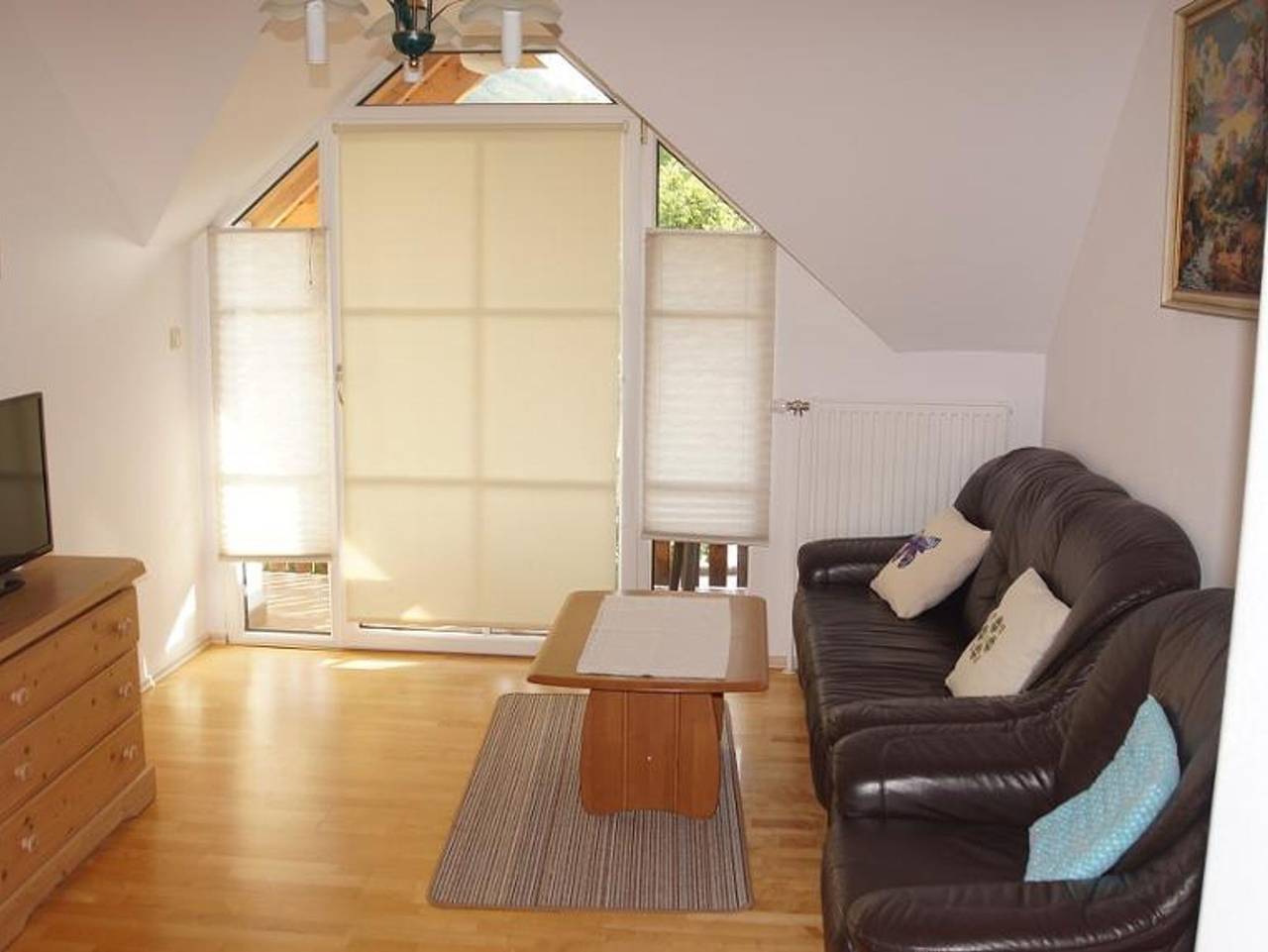 Weinbau und Gästezimmer Pammer - Doppelzimmer (16 qm) mit Terrasse in Rossatz-Arnsdorf, Donau Niederösterreich