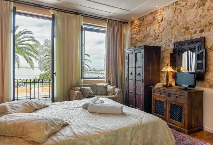 Apartment for 4 people, with balcony and view in Rethymnon