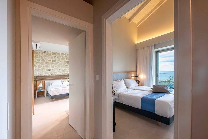 Location de vacances pour 6 personnes, avec balcon et jardin dans Falasarna - 4