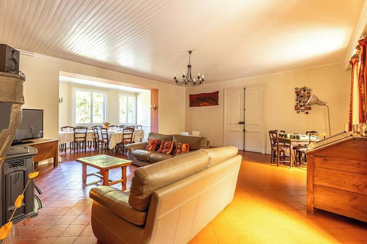 Maison de vacances pour 13 personnes, avec Terrasse et Jardin